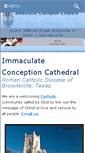 Mobile Screenshot of immaculateconceptioncathedral.org